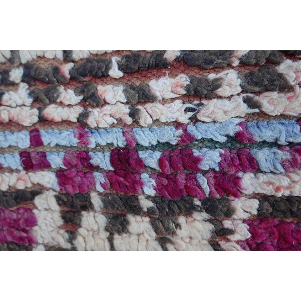 Alfombra morada vintage Khnifra
