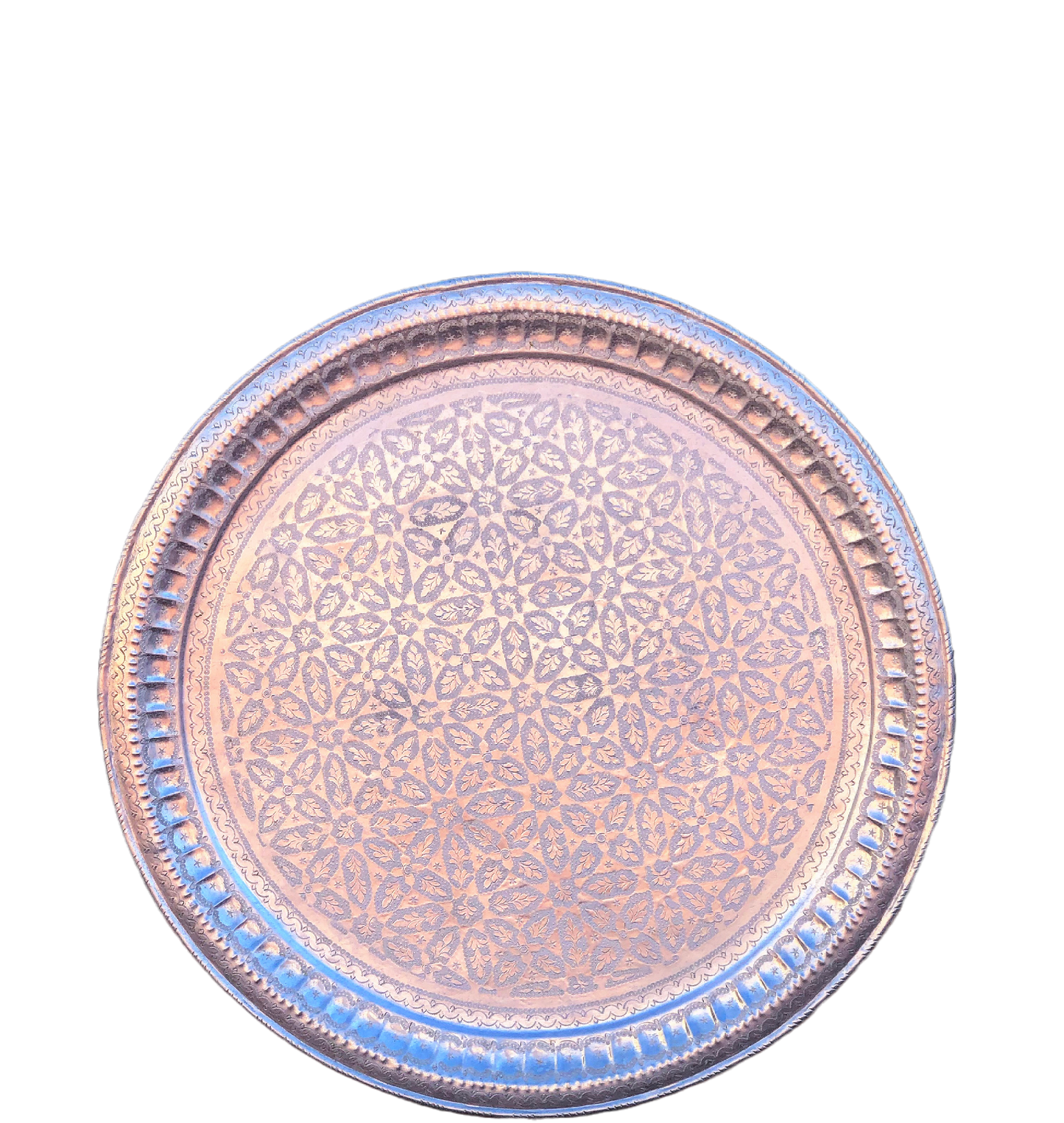Bandeja Mesa Vintage de aluminio