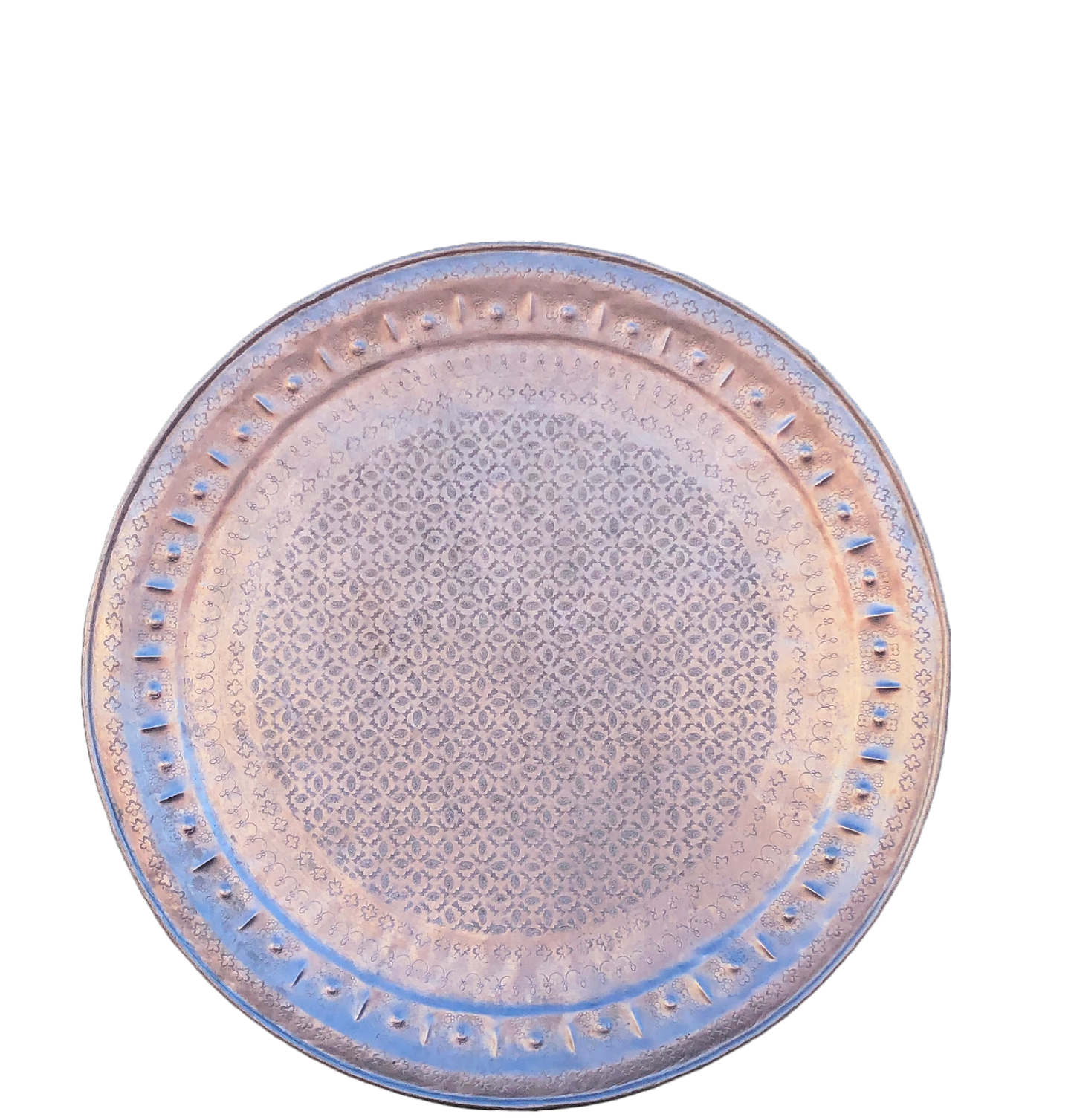 Bandeja Mesa Vintage de aluminio