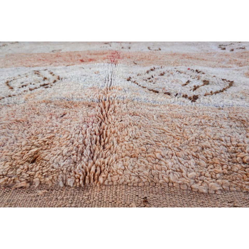 Alfombra beige pelo corto Rehamna
