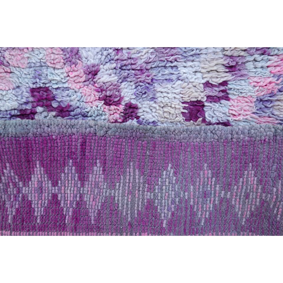 Alfombra lila vintage Boujaad