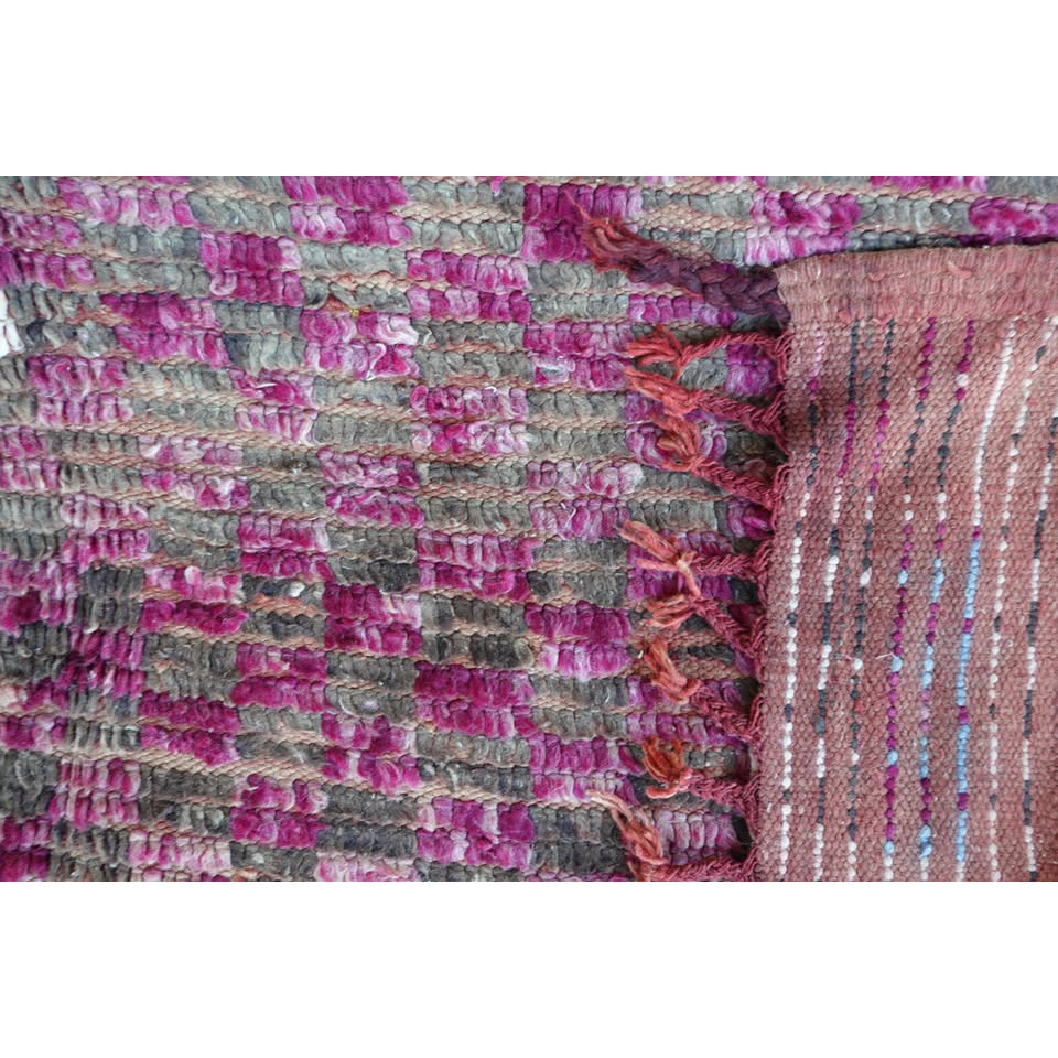 Alfombra morada vintage Khnifra