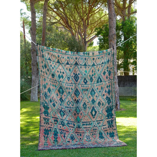 Alfombra rosa vintage Beni Mguild