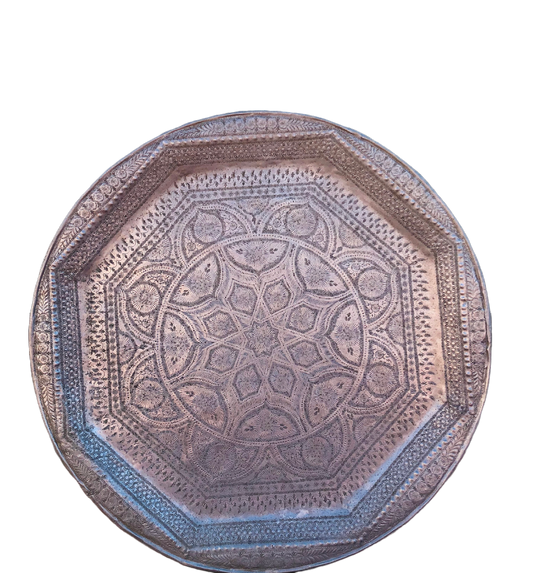 Bandeja Mesa Vintage de aluminio