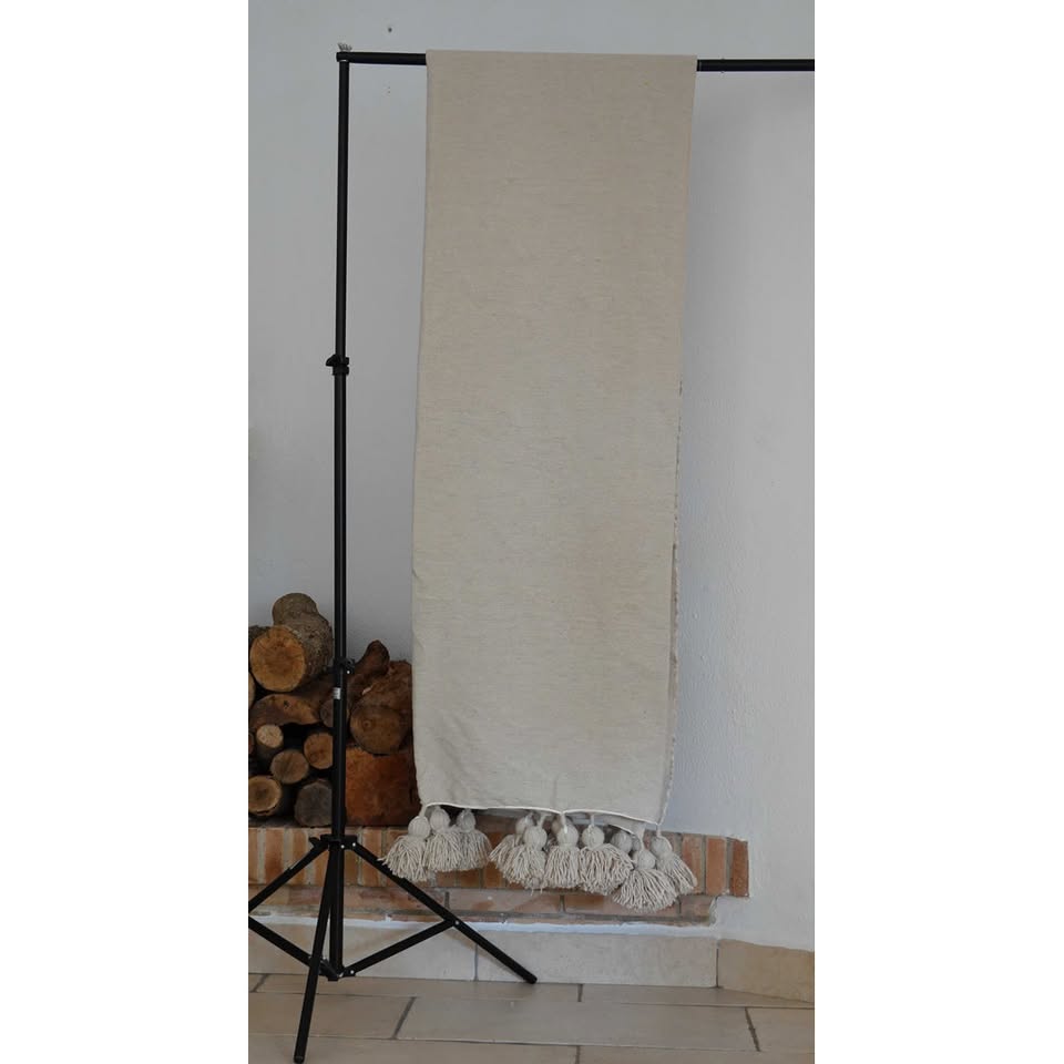 Manta beige claro